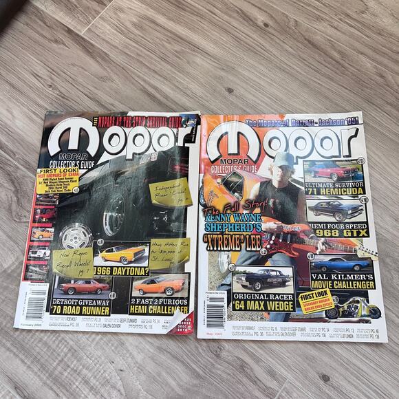 Mopar Magazine 2005 Collector's Lot/7 Issues(Feb, May, Jul, Aug, Sep, Oct, Nov) - Picture 2 of 11
